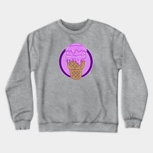 Ube Cone Crewneck Sweatshirt